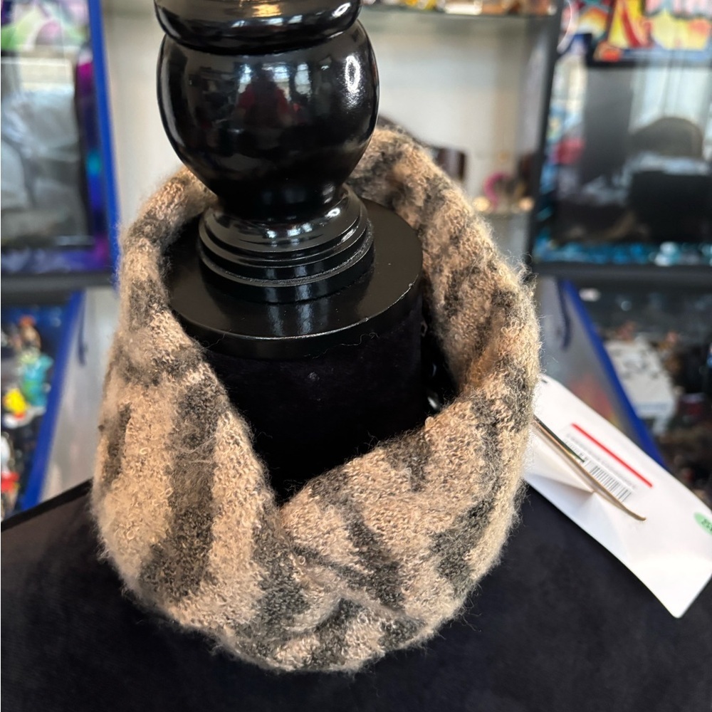 Pieces Fuzzy Zebra Print Headband